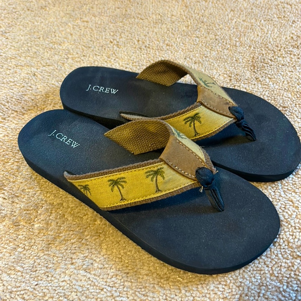 J. Crew women’s flip flops